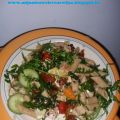 Zomerse pastasalade in april