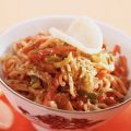 Wokschotel met satÃ©saus