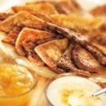 Wentelteefjes met honingyoghurt en compote