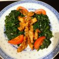 Chinese scholfilet met spinazie
