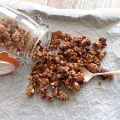 Crunchy cruesli met zoetstof en bindmiddel:[...]