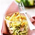 Courgette crumble