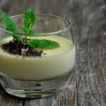 Romige limoenpudding
