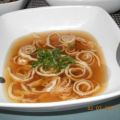 Fritattensuppe of Runderbouillon met flensjes