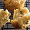 Olijvenmuffins met paprika