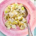 Risotto met zoete ui en prei