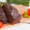 Chocolade - courgette cake