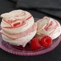 Roze Meringues met Frambozencreme