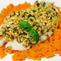 Pangasiusfilet met basilicum, pijnboompitten en[...]
