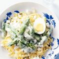 Pasta met aspergesaus