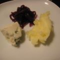 Rode bieten met blauwe kaas en ananas,apart[...]