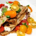 Pannenkoeken met spek, ricotta, tomaatjes en[...]