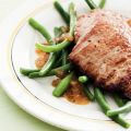 Schnitzel met abrikozenjus
