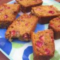 Cranberrycake met walnoot