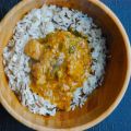 kalfsstoofpotje met courgette en rijst