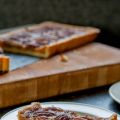 Karameltaart met pecannoten