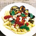 Pasta alla norma met ricotta