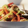Paprika en kip in oosterse honingsaus