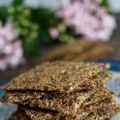 Hartige Chia-Lijnzaad Crackers