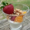 Yoghurt met zomerfruit