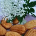 Madeleines met vlierbloesem