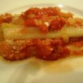 Prei in tomatensaus
