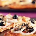 Pizzaruitjes met gele ui