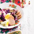Russische bietenstamp met kool