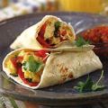 Burrito's met ei en paprika
