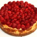 Frambozen cheesecake