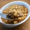 Gebakken havermout met appel