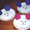 Beren-cake met beren bordjes