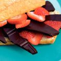 Chocoladebroodjes met fruit