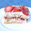 Aardbei-limoen tiramisu