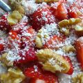 Overnight oats met aardbei, walnoten en[...]