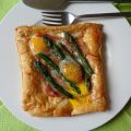 Bladerdeeg met Asperges, Ham en Eieren