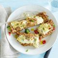 Gegratineerde tonijnpannenkoek