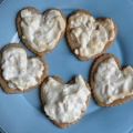 Gekruide amandelhartjes