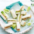 Zalm-sandwichrepen