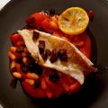 Roodbaarsfilet met Cannellinibonen en Chorizo