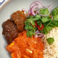 Snelle Madras curry met paneer