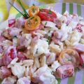 Orzo pastasalade met ham