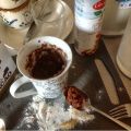 2 minuut Chocoladetaart in een mok, zonder ei[...]