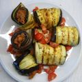 Opgevulde aubergine