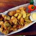 Fried chicken van de Foodtruck