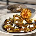Aubergine met venkel-rozemarijndressing