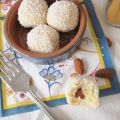 Kokos truffels met amandel