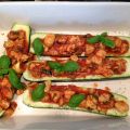 Courgette bootjes