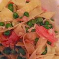 Supersnelle pasta met zalm