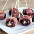 Bij de borrel: Dadel-geitenkaas rolletjes met[...]